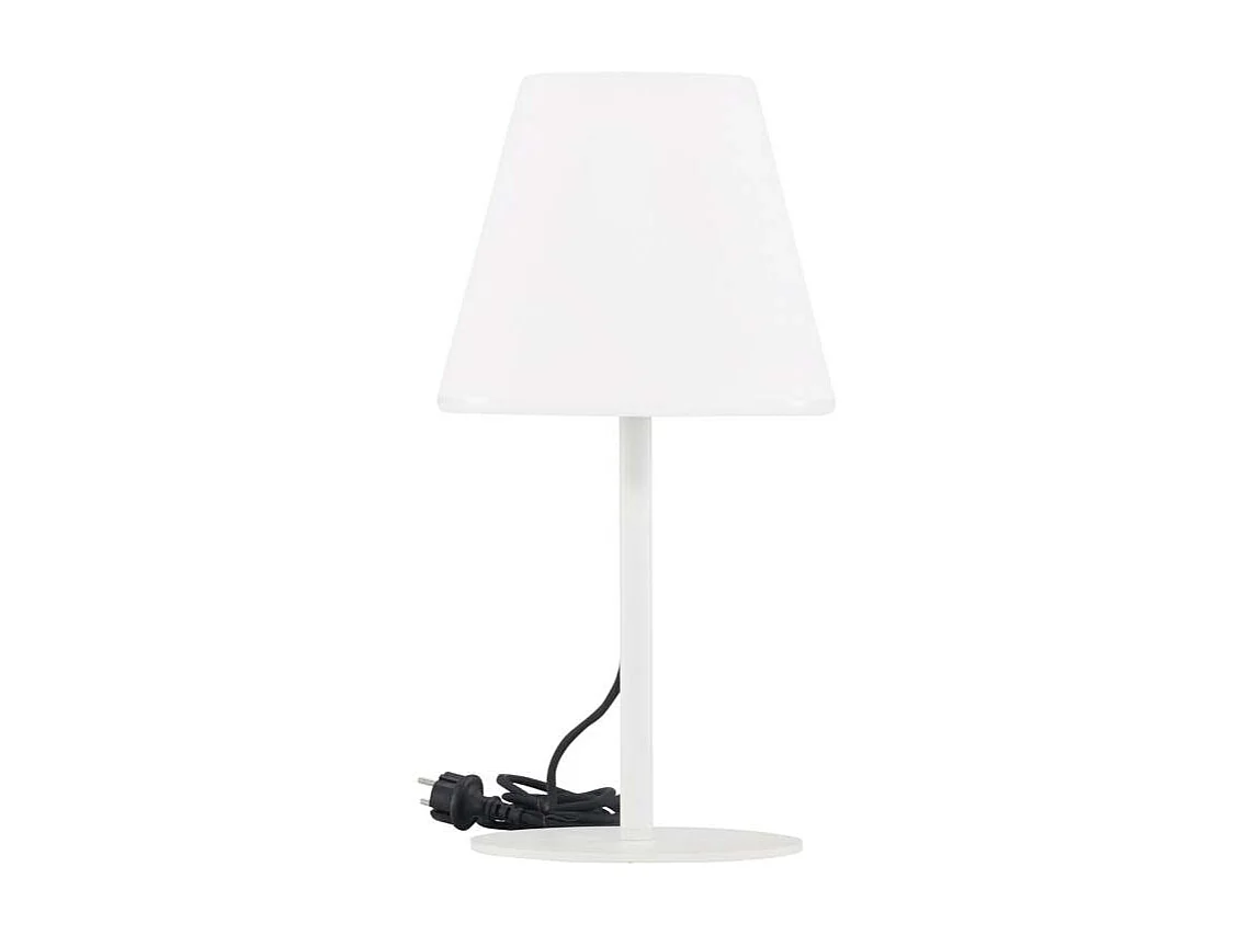 Lampe à Poser d'Extérieur "Moris" 52cm Blanc