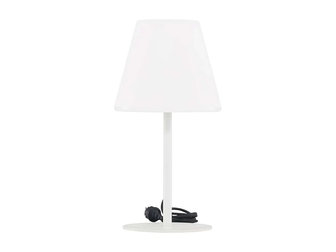 Lampe à Poser d'Extérieur "Moris" 52cm Blanc