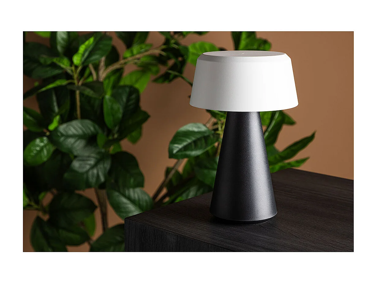 Lampe à Poser d'Extérieur LED "Stratford" 23cm Noir