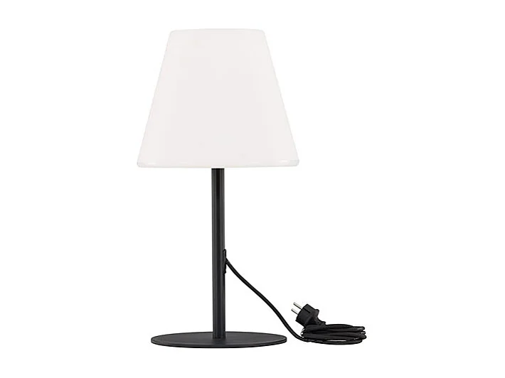 Moris tafellamp voor buiten zwart.