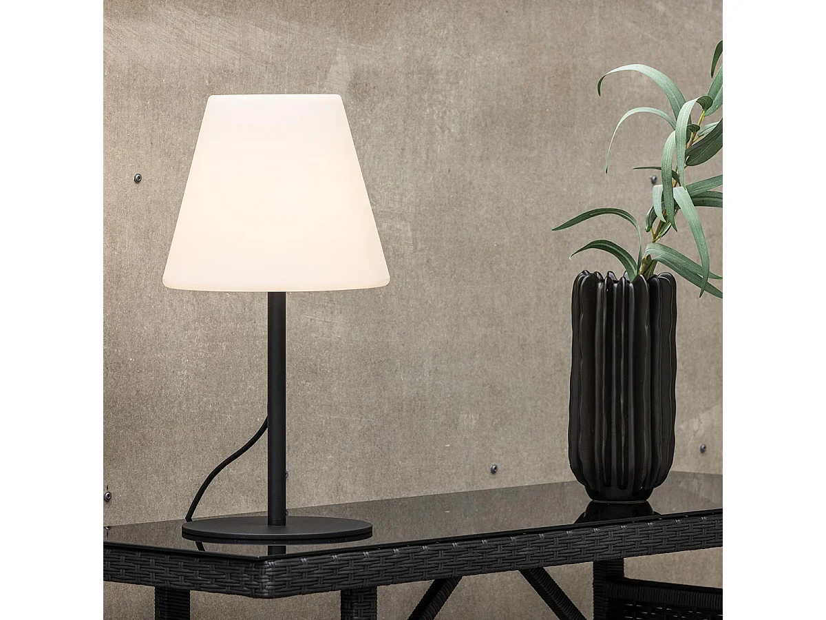 Lampe à Poser d'Extérieur "Moris" 52cm Noir