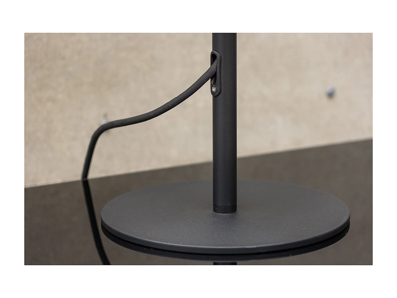 Lampe à Poser d'Extérieur "Moris" 52cm Noir