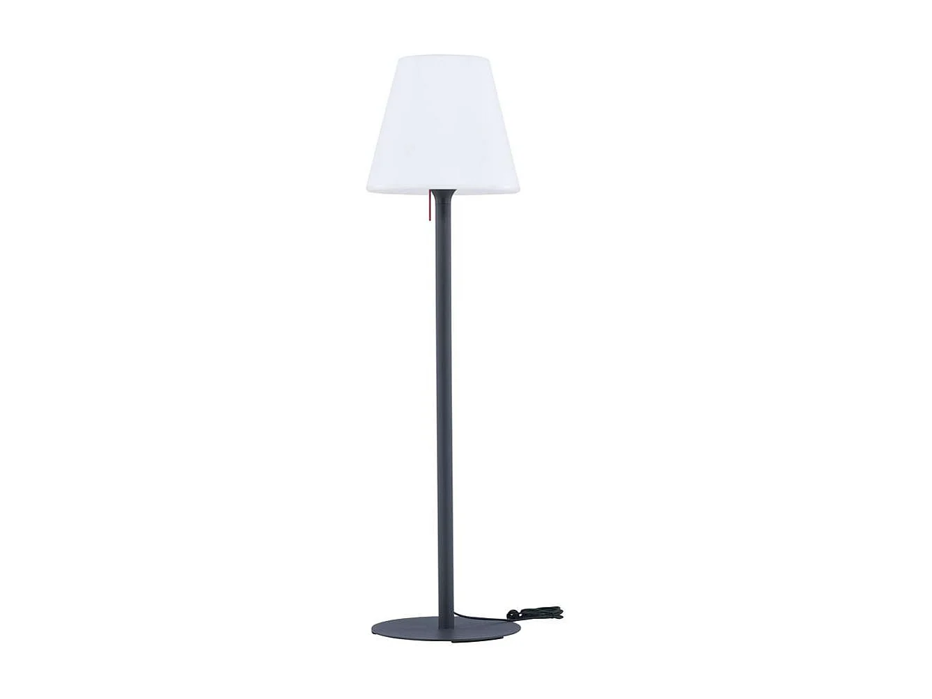 Lampadaire d'Extérieur "Moris" 187cm Blanc & Noir