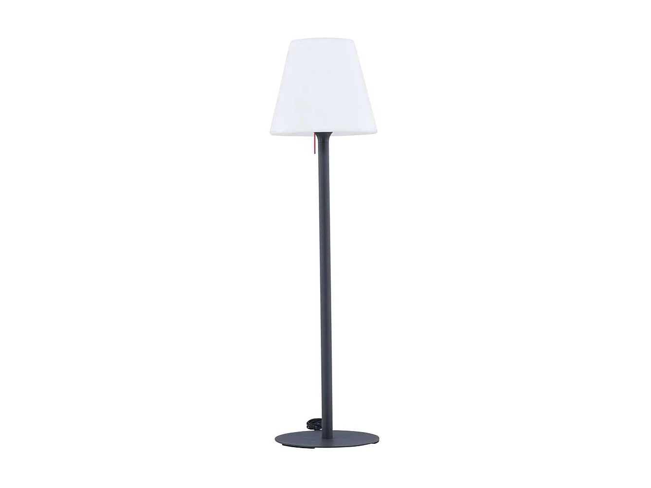 Lampadaire d'Extérieur "Moris" 187cm Blanc & Noir