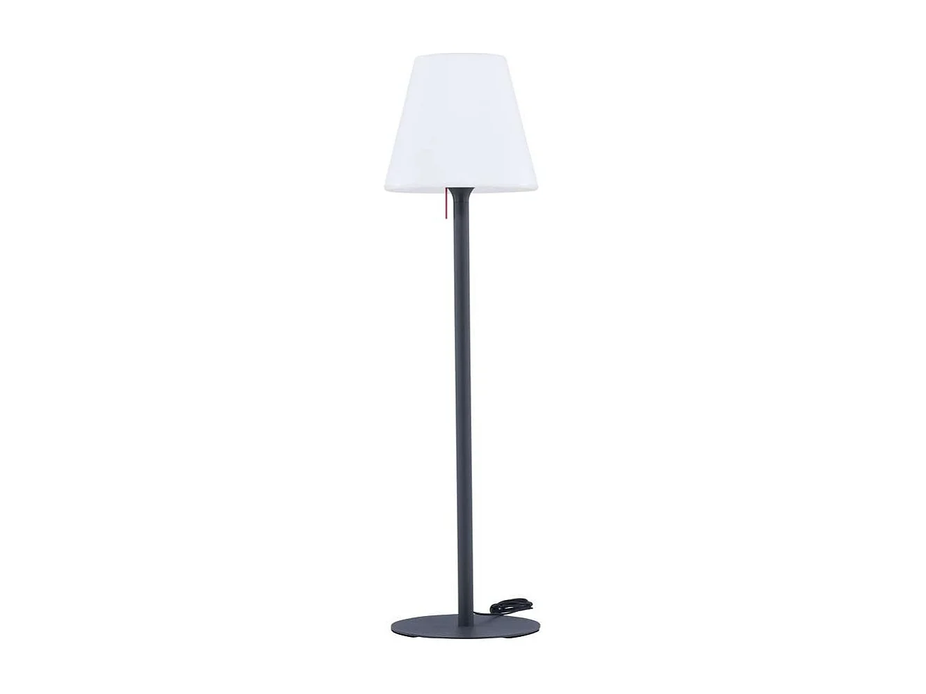 Lampadaire d'Extérieur "Moris" 187cm Blanc & Noir