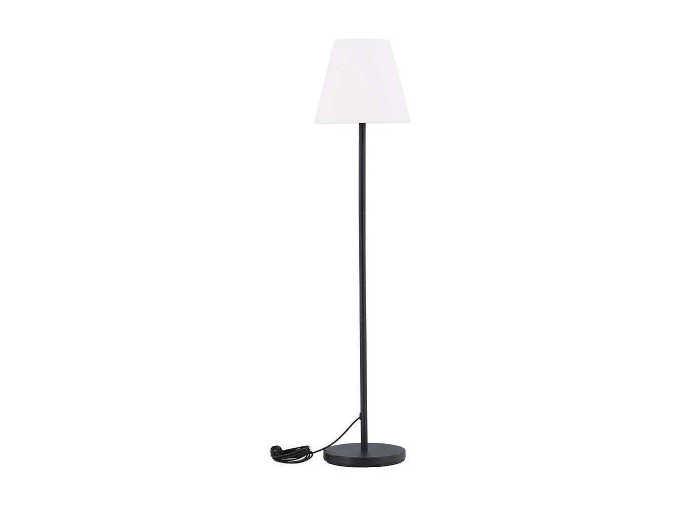 Lampadaire d'Extérieur "Moris" 150cm Noir
