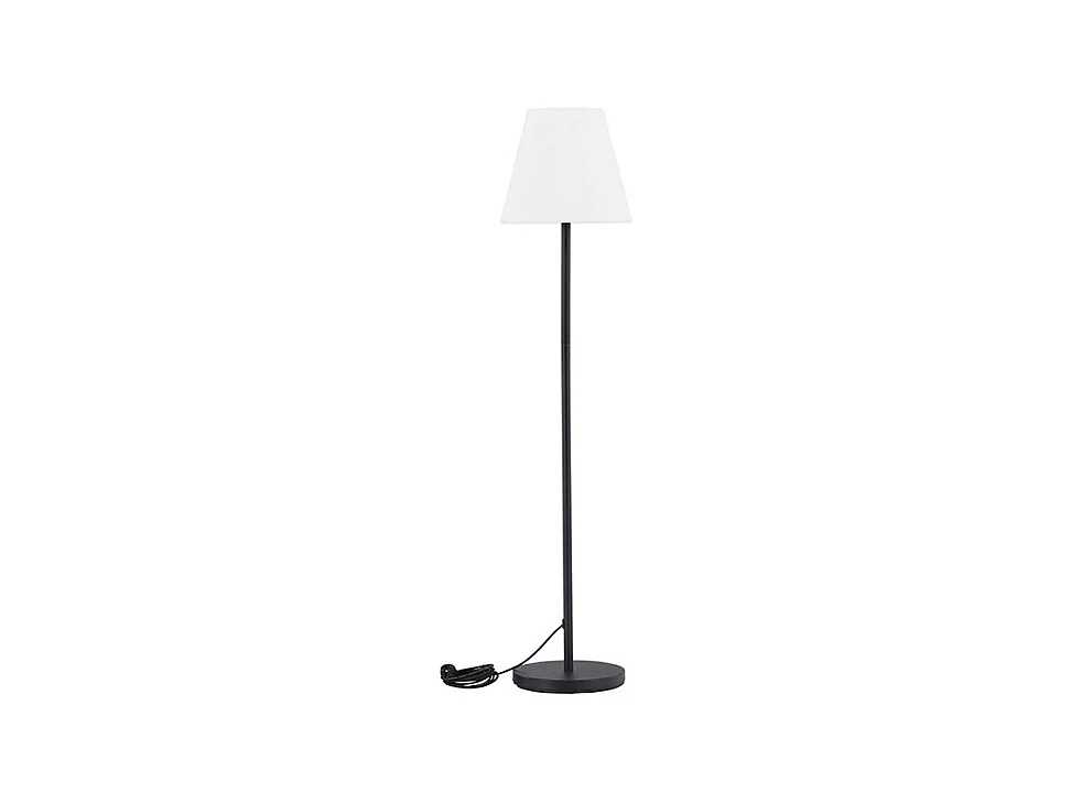 Moris Stehlampe für außen schwarz.