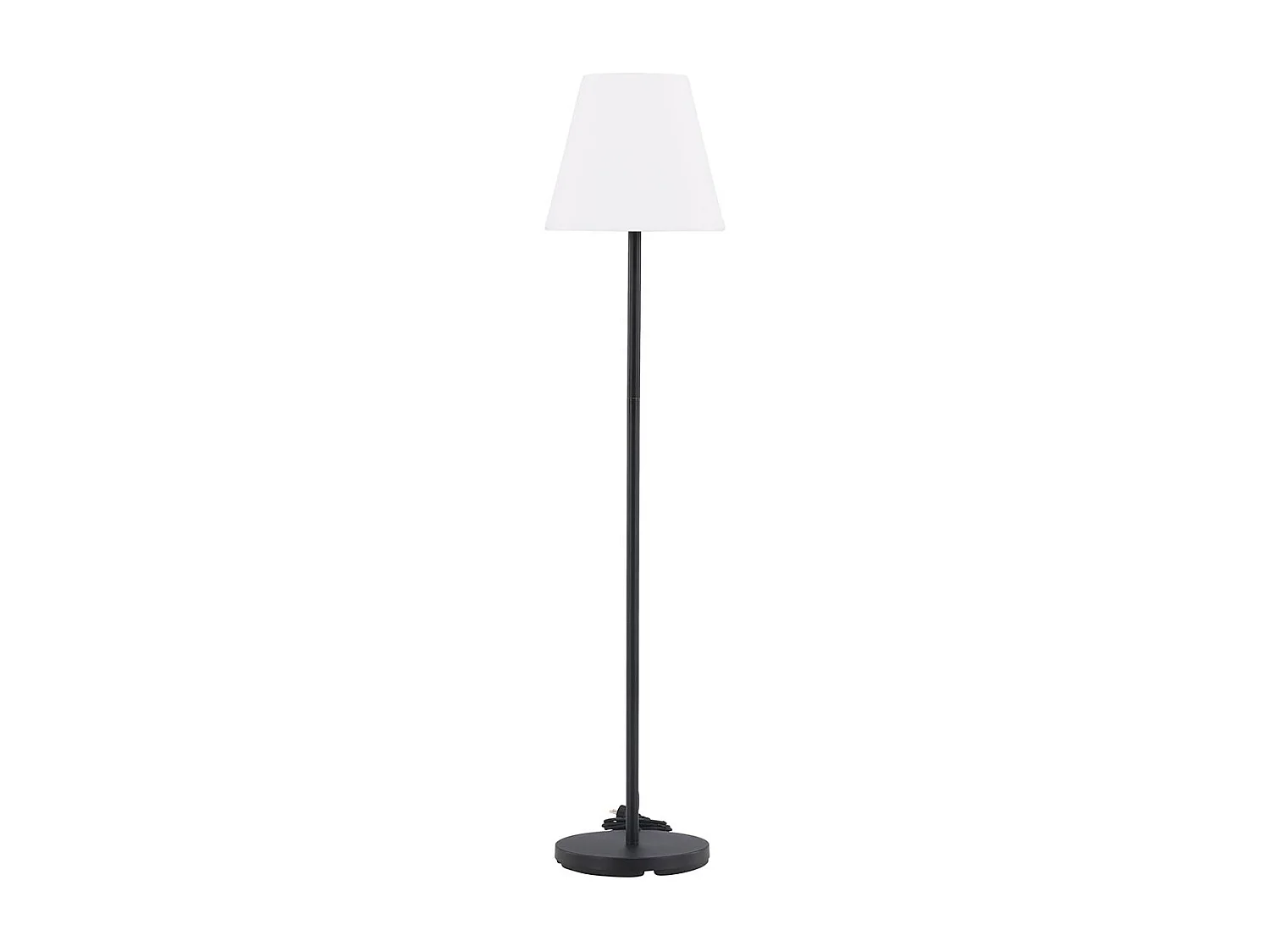 Lampadaire d'Extérieur "Moris" 150cm Noir