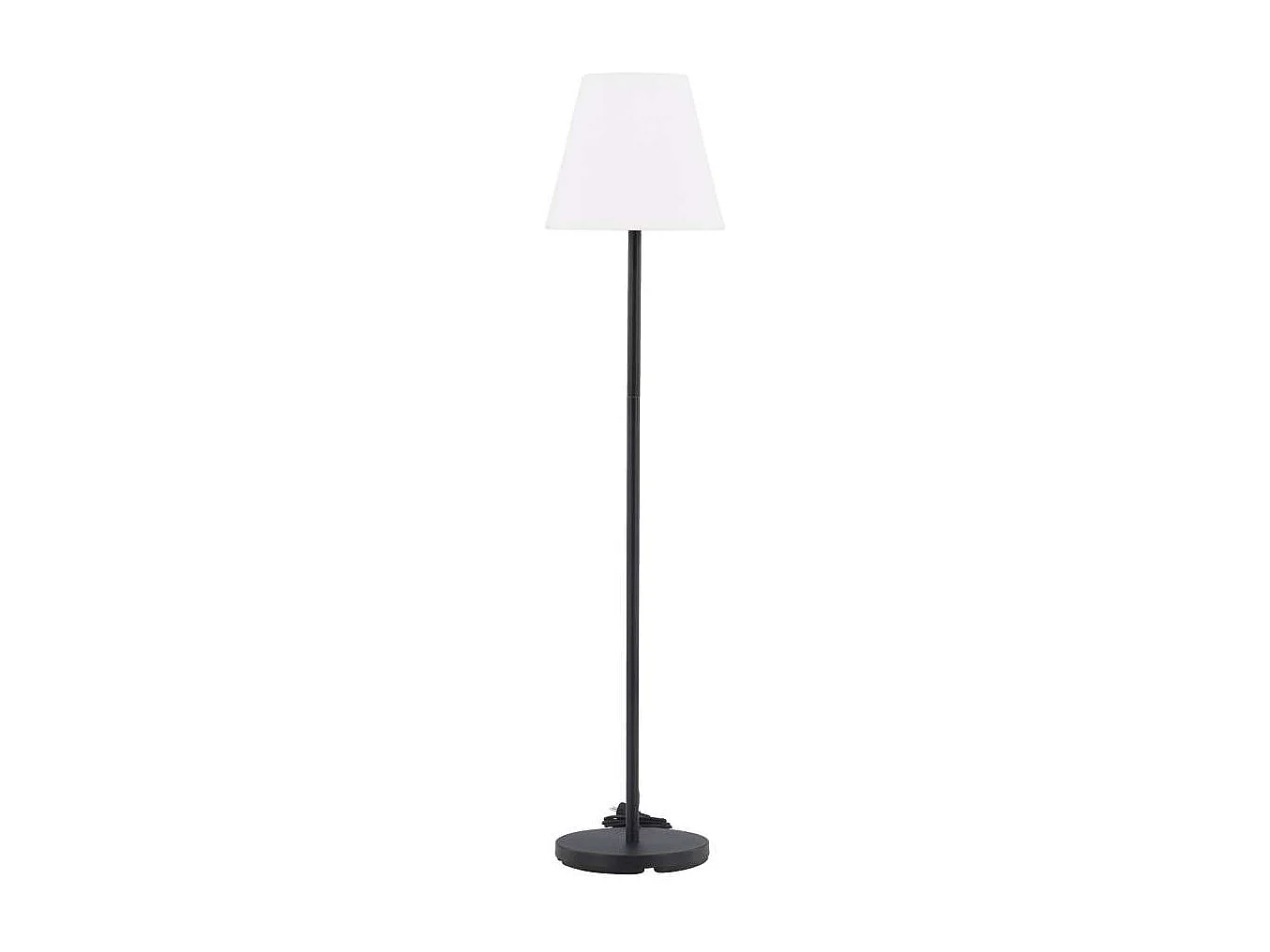 Lampadaire d'Extérieur "Moris" 150cm Noir