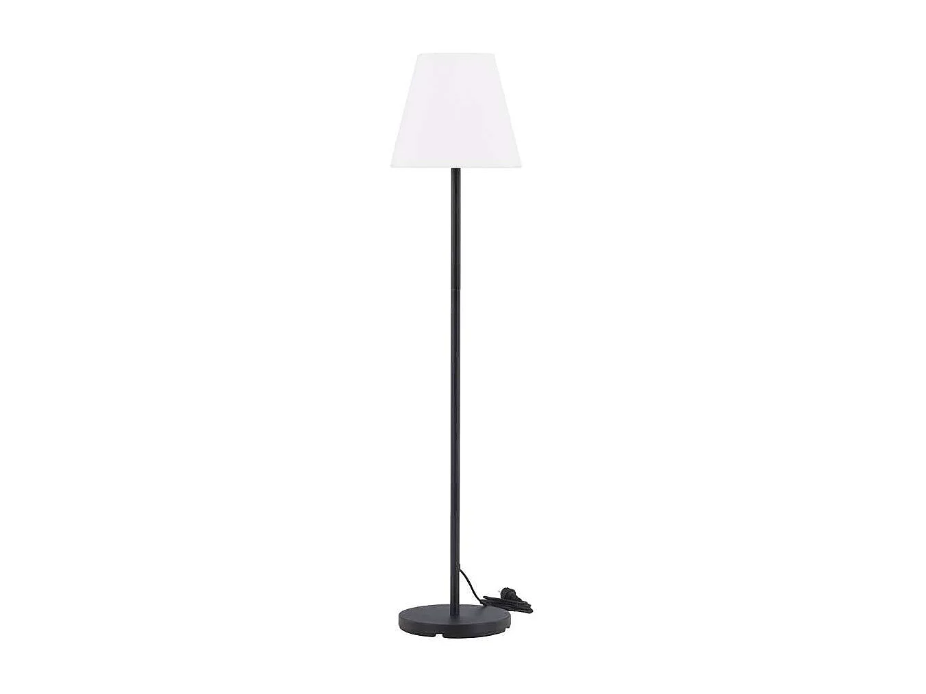 Lampadaire d'Extérieur "Moris" 150cm Noir