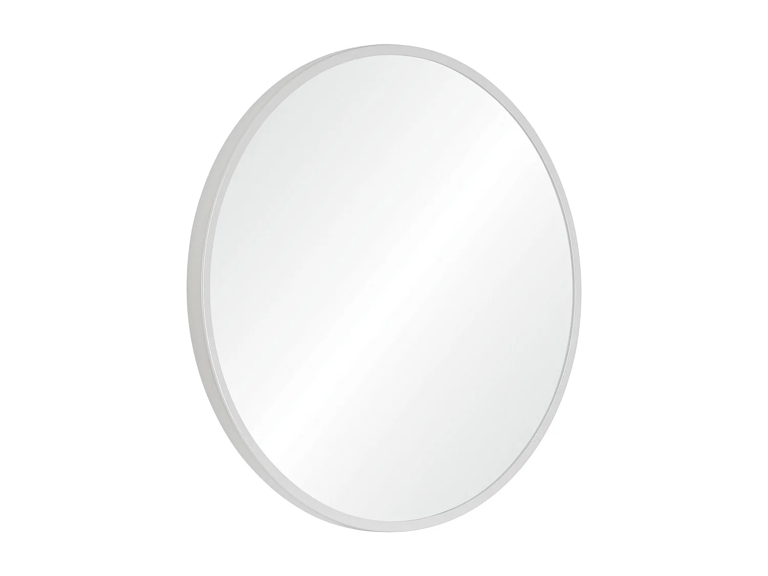 Miroir rond en métal D60cm