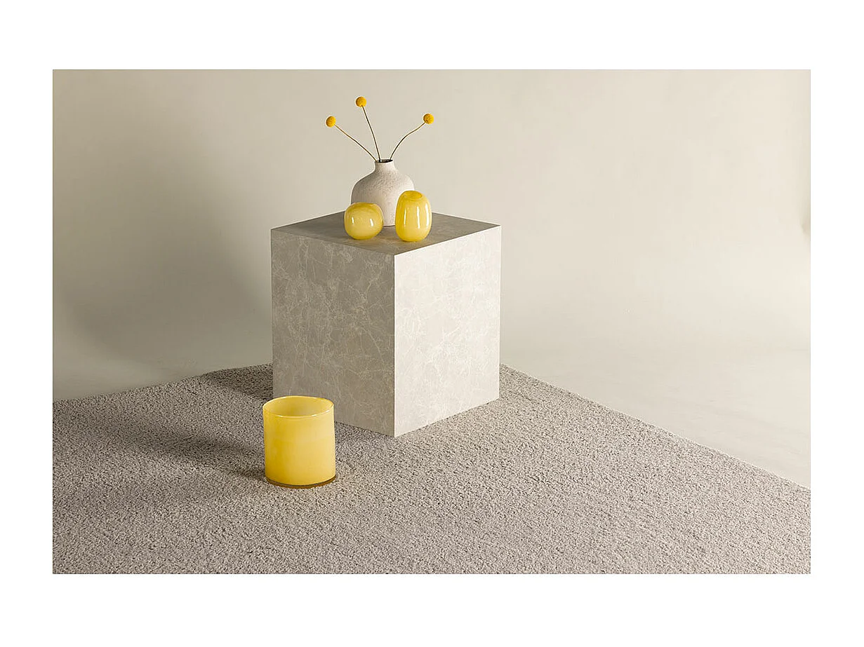 Tapis Uni "Teddy" 200x290cm Beige