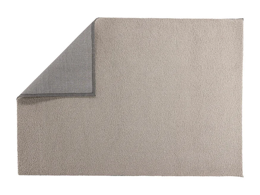 Teddy vloerkleed 200x290 cm beige.