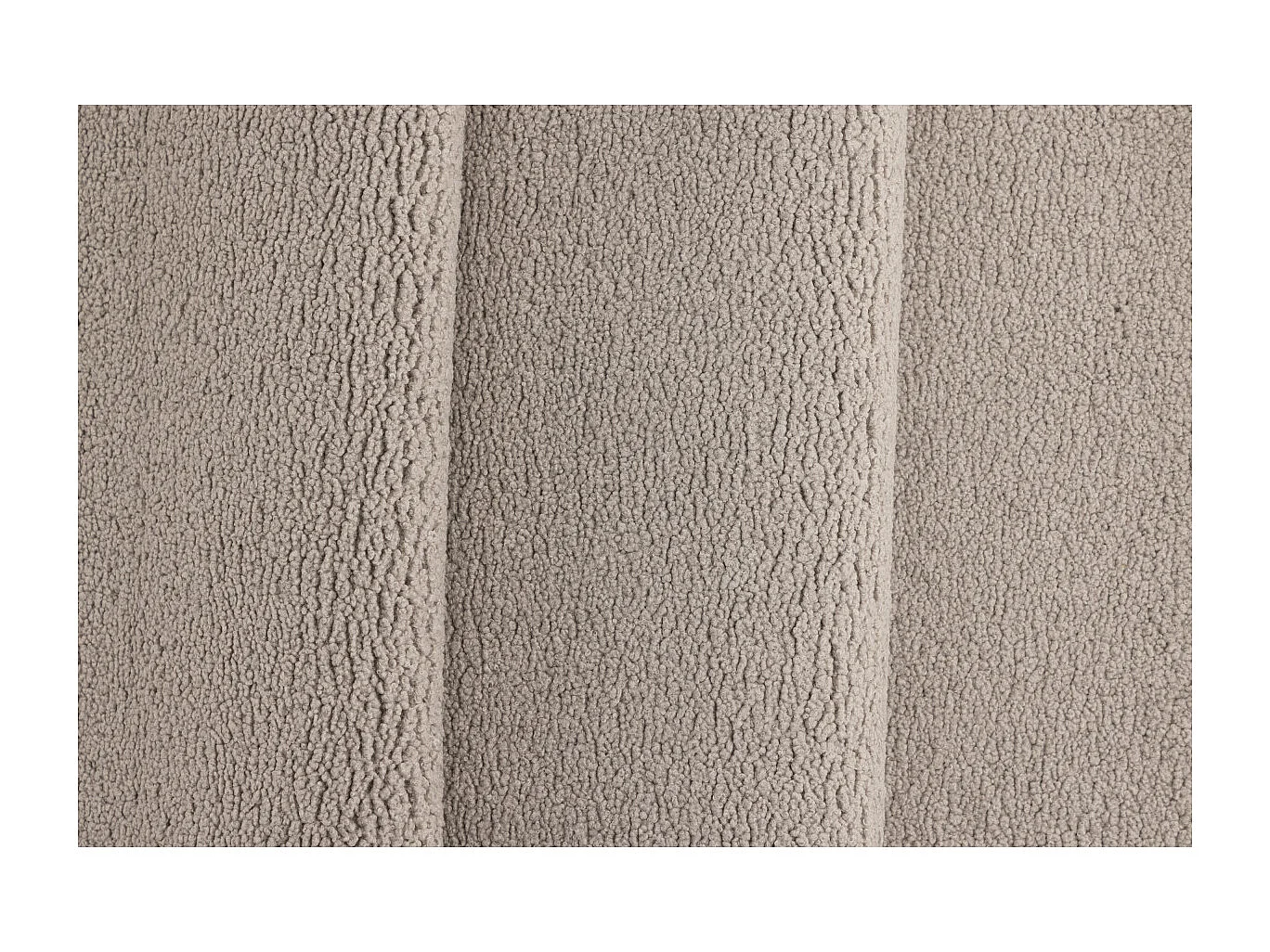 Tapis Uni "Teddy" 160x230cm Beige