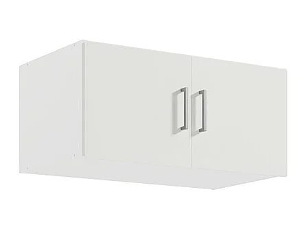 Armario 2 puertas - L92 cm - Blanco - BELOMY