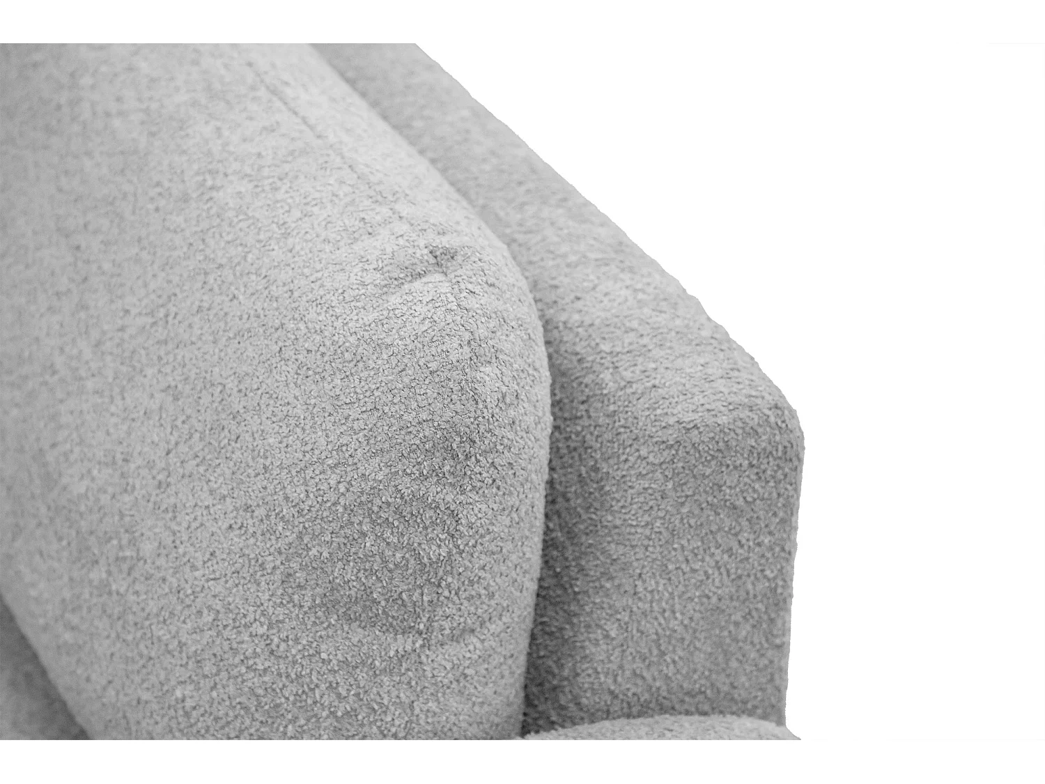 FEBE Sofa 3-Sitzer, hellgrau