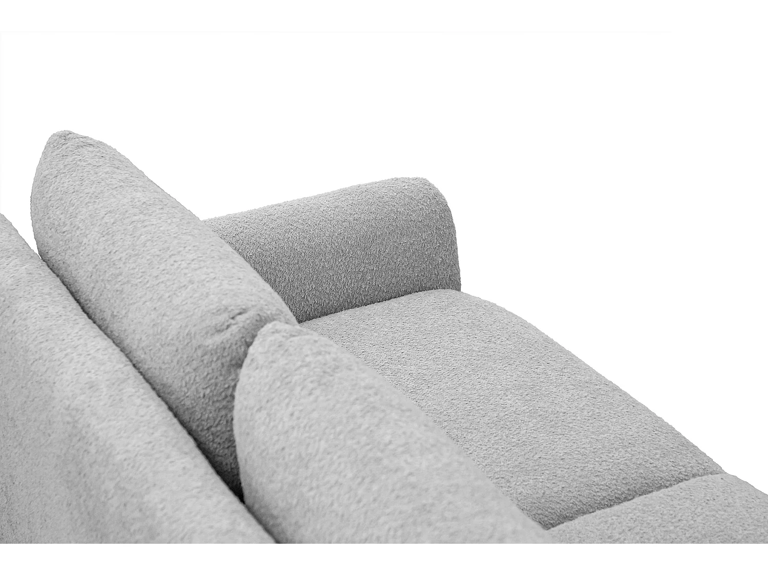 FEBE Sofa 3-Sitzer, hellgrau