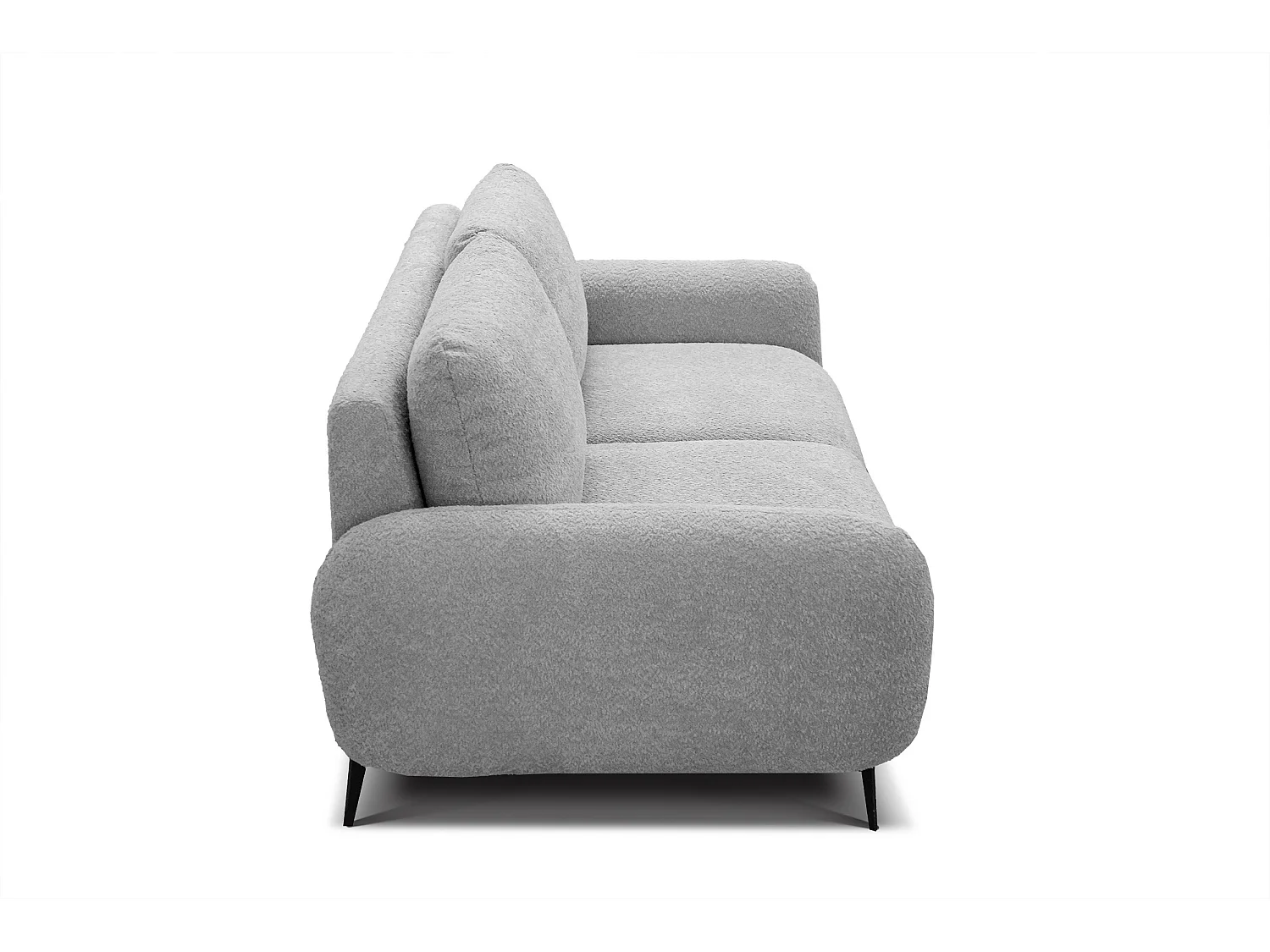 FEBE Sofa 3-Sitzer, hellgrau