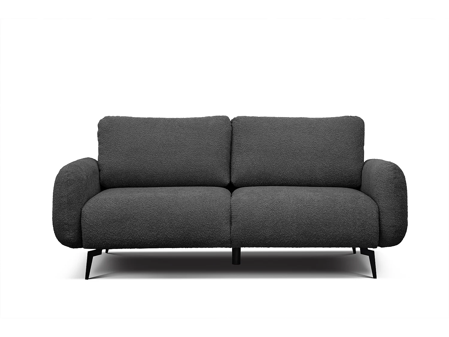 FEBE Sofa 3-Sitzer, dunkelgrau