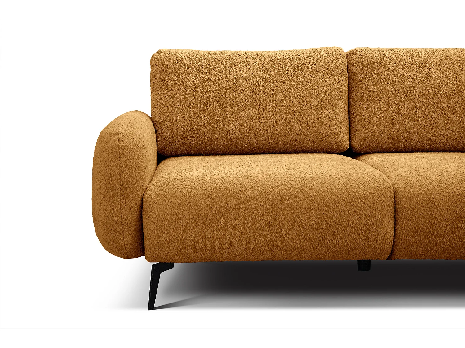 FEBE Sofa 3-Sitzer, senfgelb