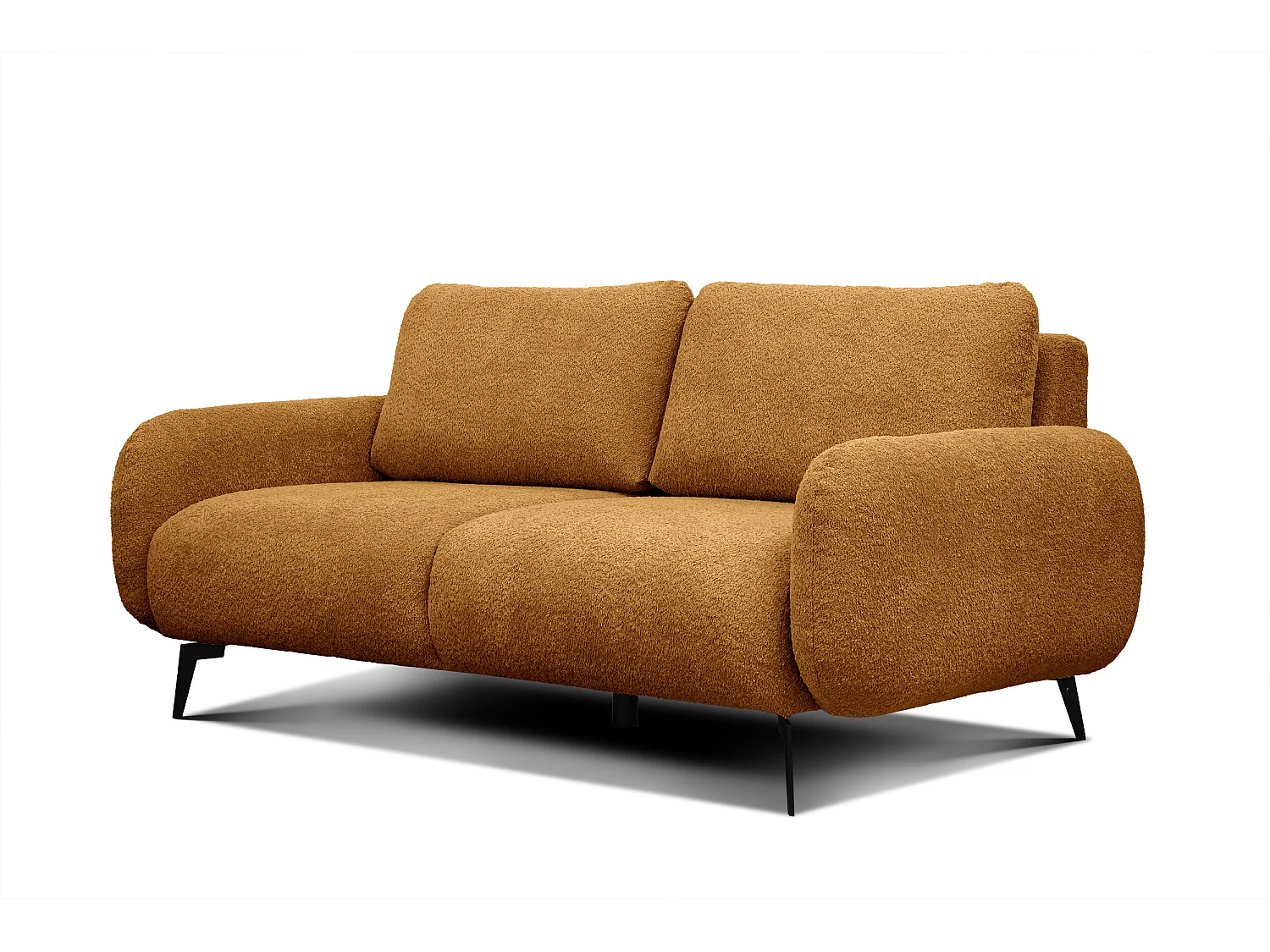 FEBE Sofa 3-Sitzer, senfgelb