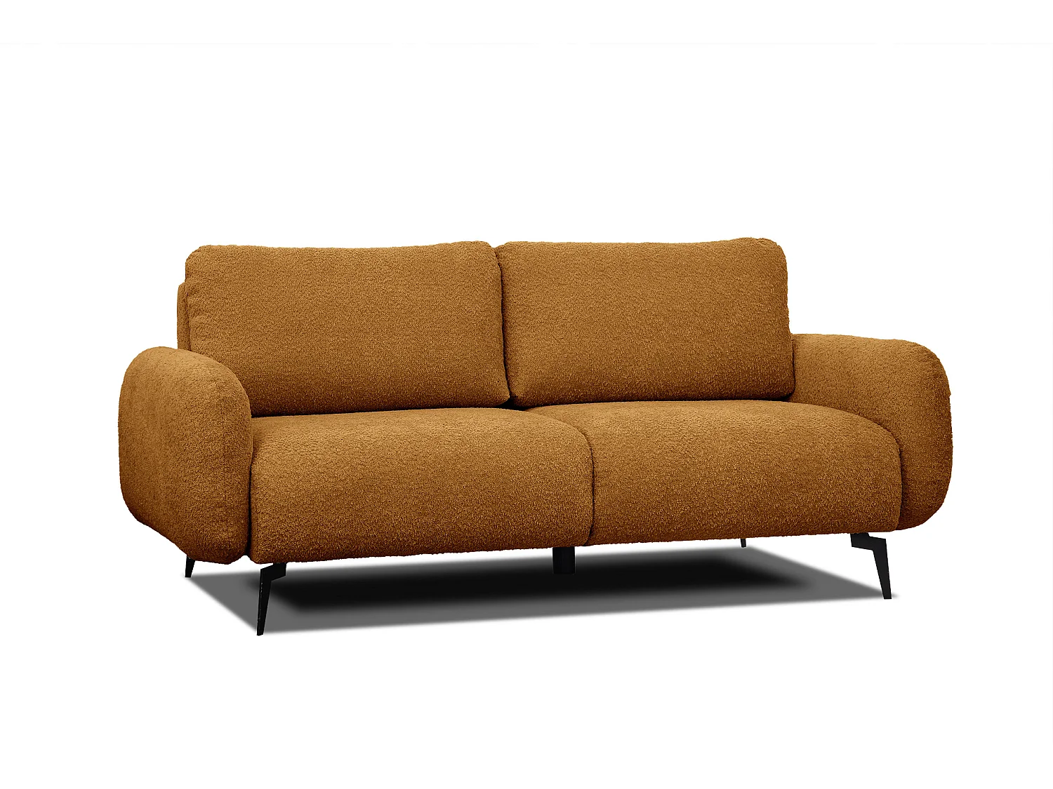 FEBE Sofa 3-Sitzer, senfgelb
