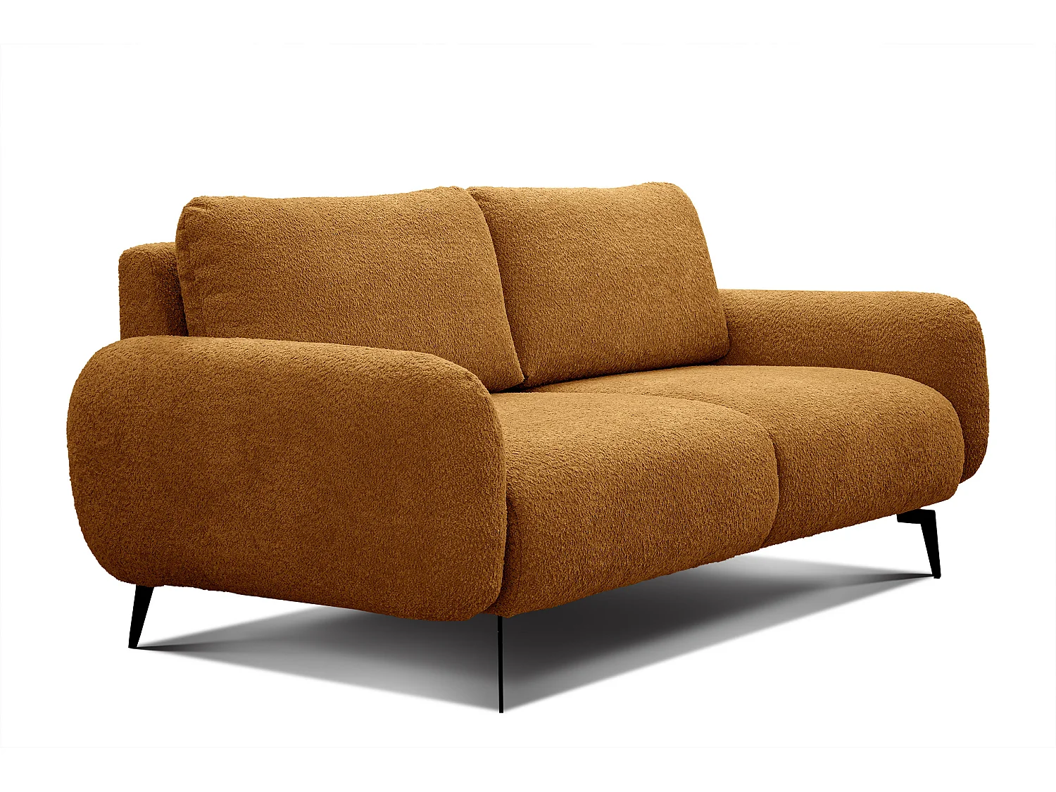 FEBE Sofa 3-Sitzer, senfgelb