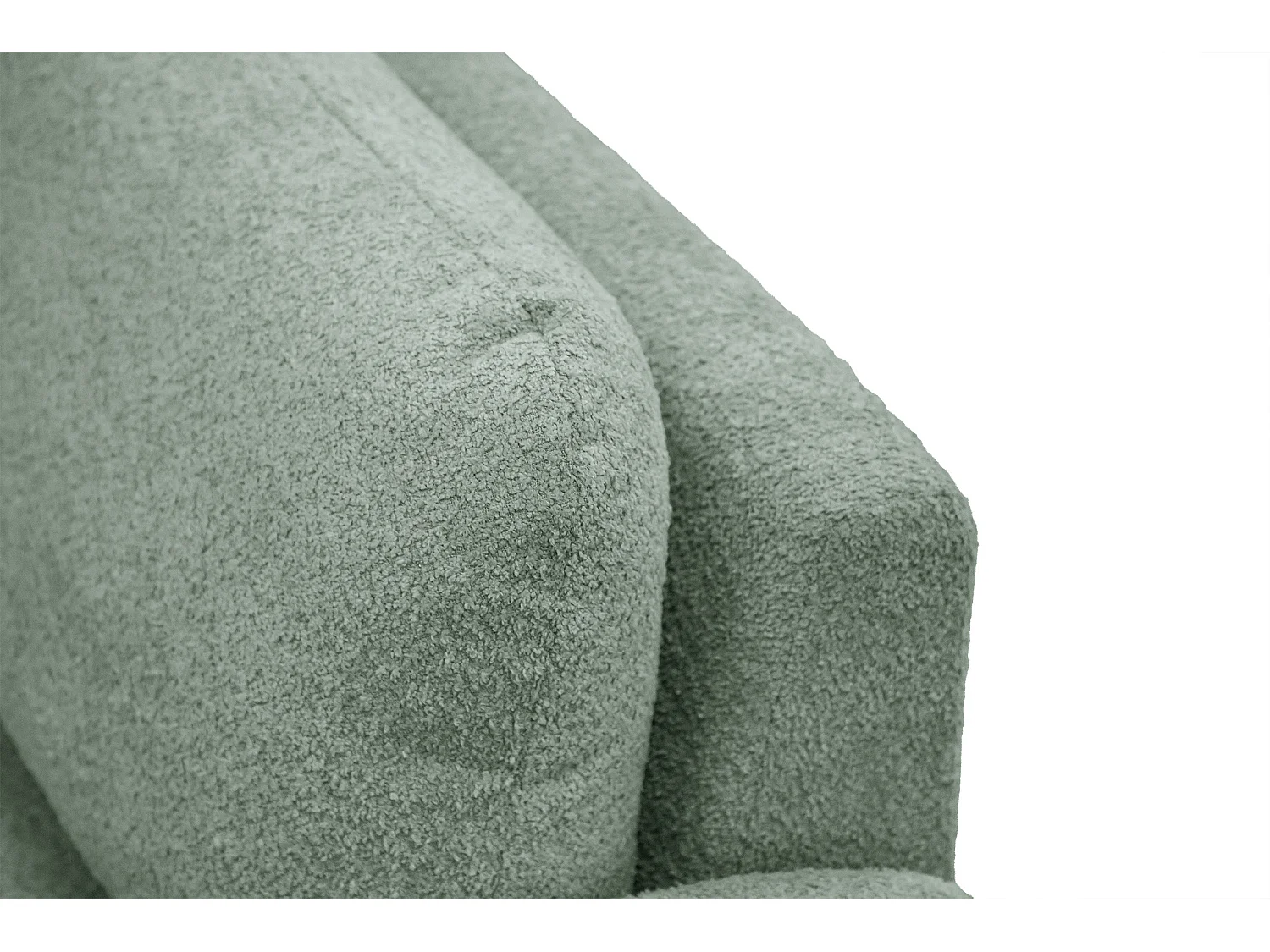 FEBE Sofa 3-Sitzer, salbeigrün