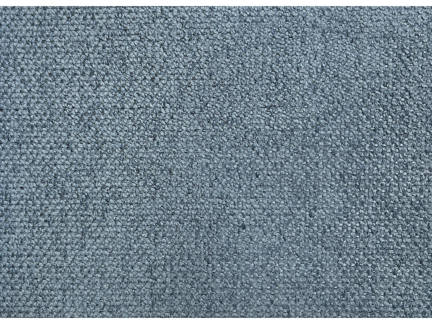 MEZO Sofa 3-Sitzer mit Schlaffunktion und verstellbare Kopfstützen, blau