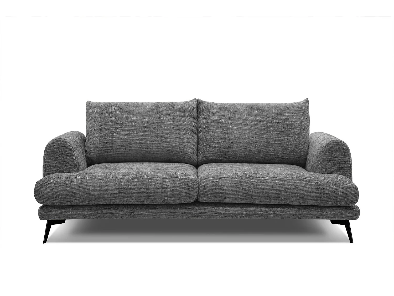 ADRIA Sofa 2,5-Sitzer, dunkelgrau