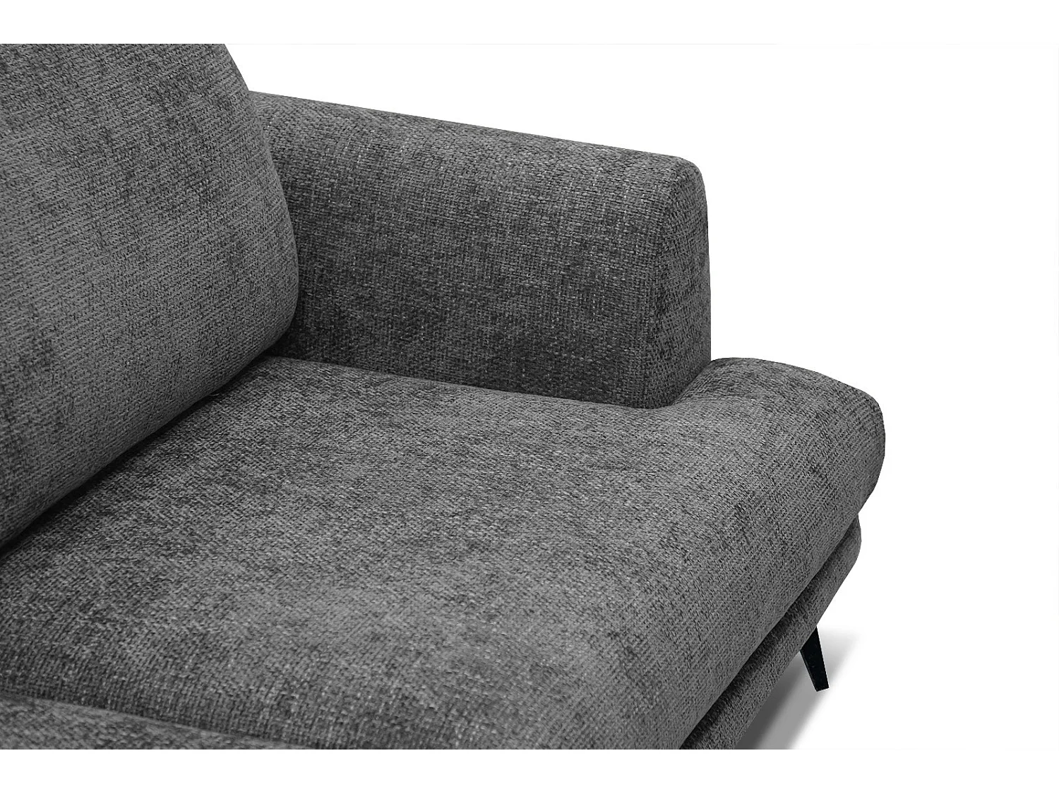 ADRIA Sofa 2,5-Sitzer, dunkelgrau