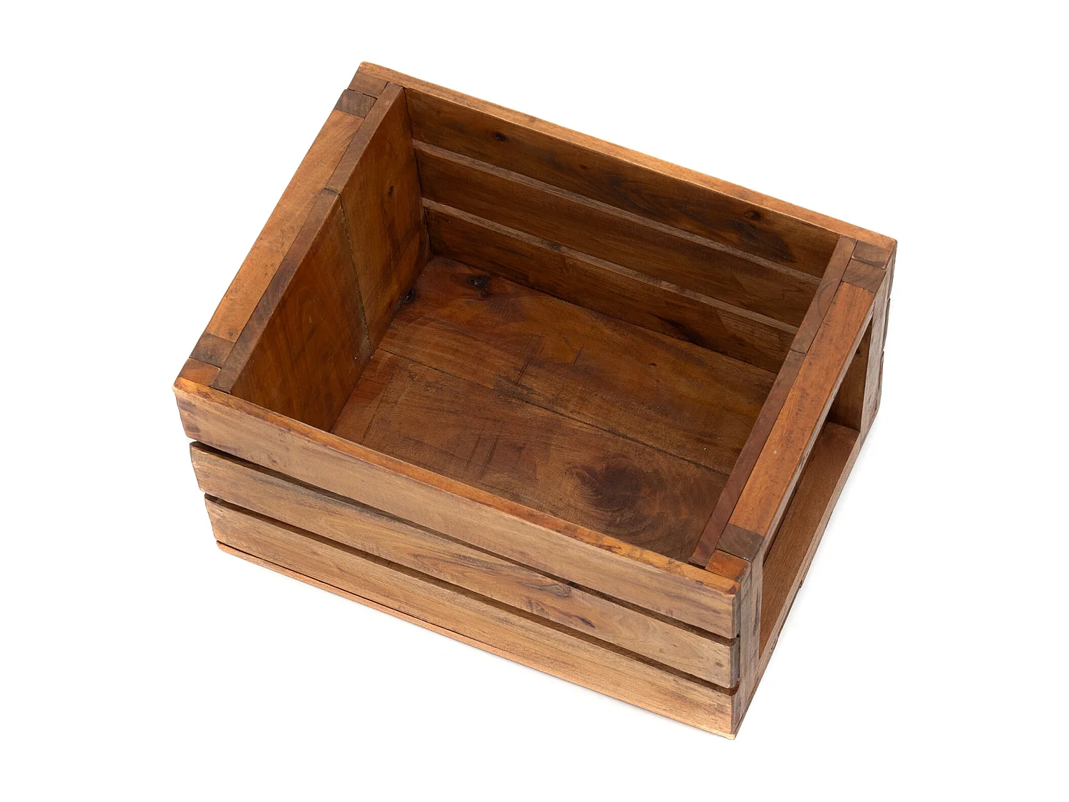 SCHALLPLATTENKISTE Lennon Massivholz, für ca 60 LPs natur