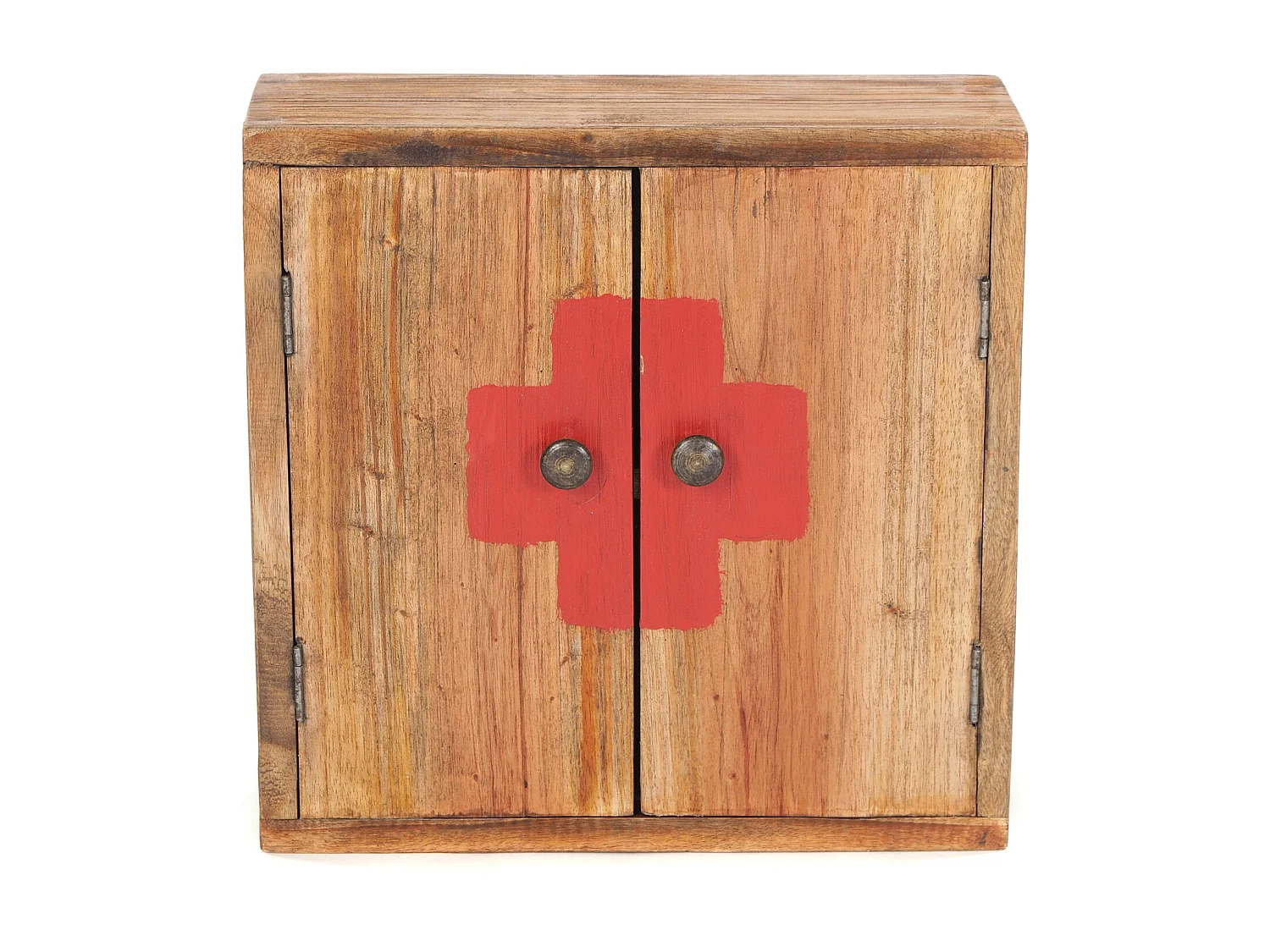 ARMOIRE À PHARMACIE Médecin 35x35x13 cm, bois de recyclage massif