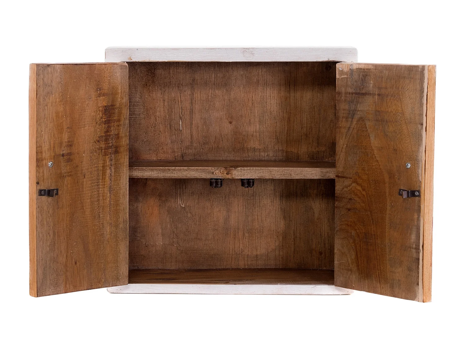 ARMOIRE À PHARMACIE MEDIC 35 Bois massif en acajou 06 weiß-landhaus