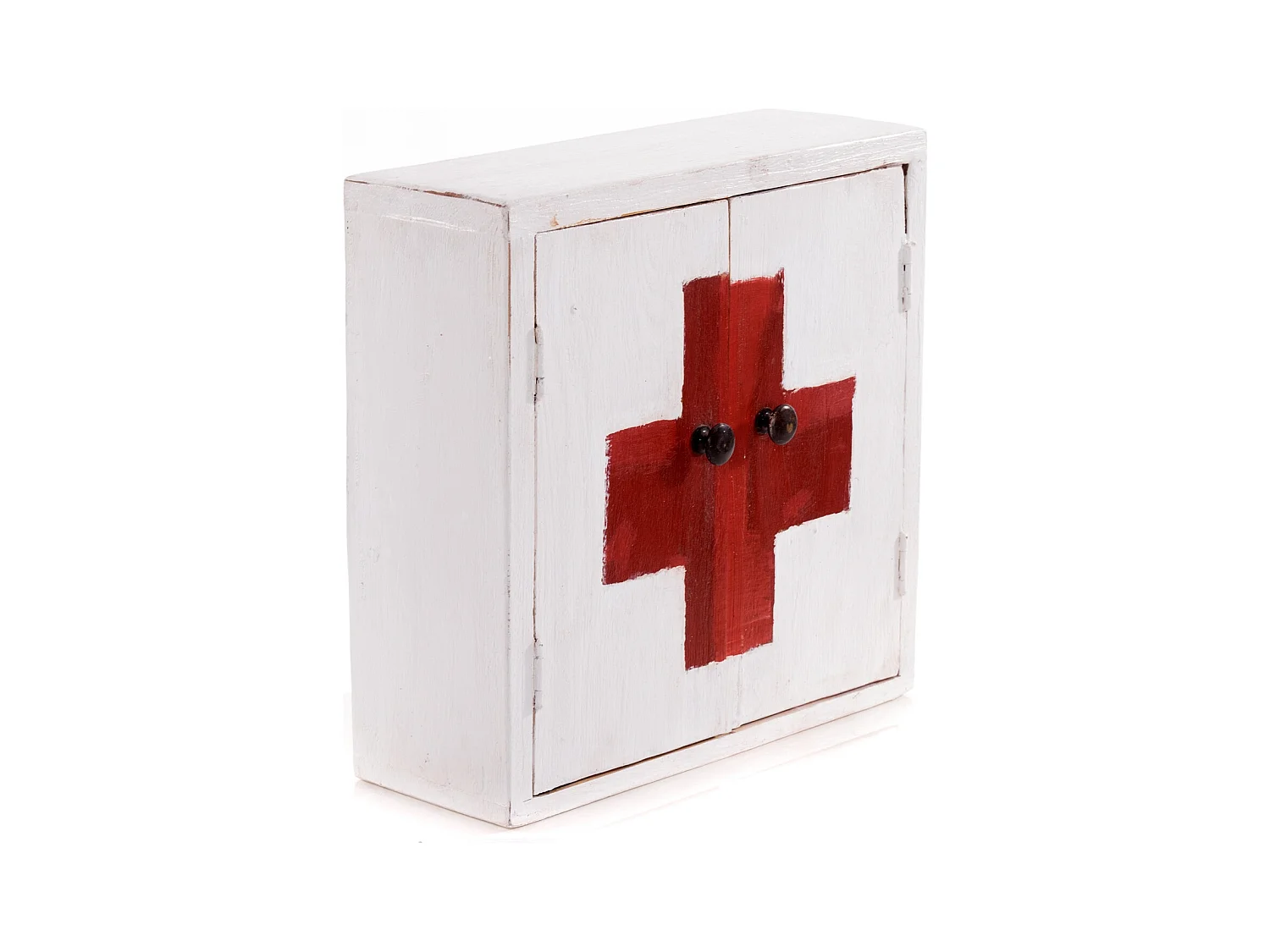 ARMOIRE À PHARMACIE MEDIC 35 Bois massif en acajou 06 weiß-landhaus