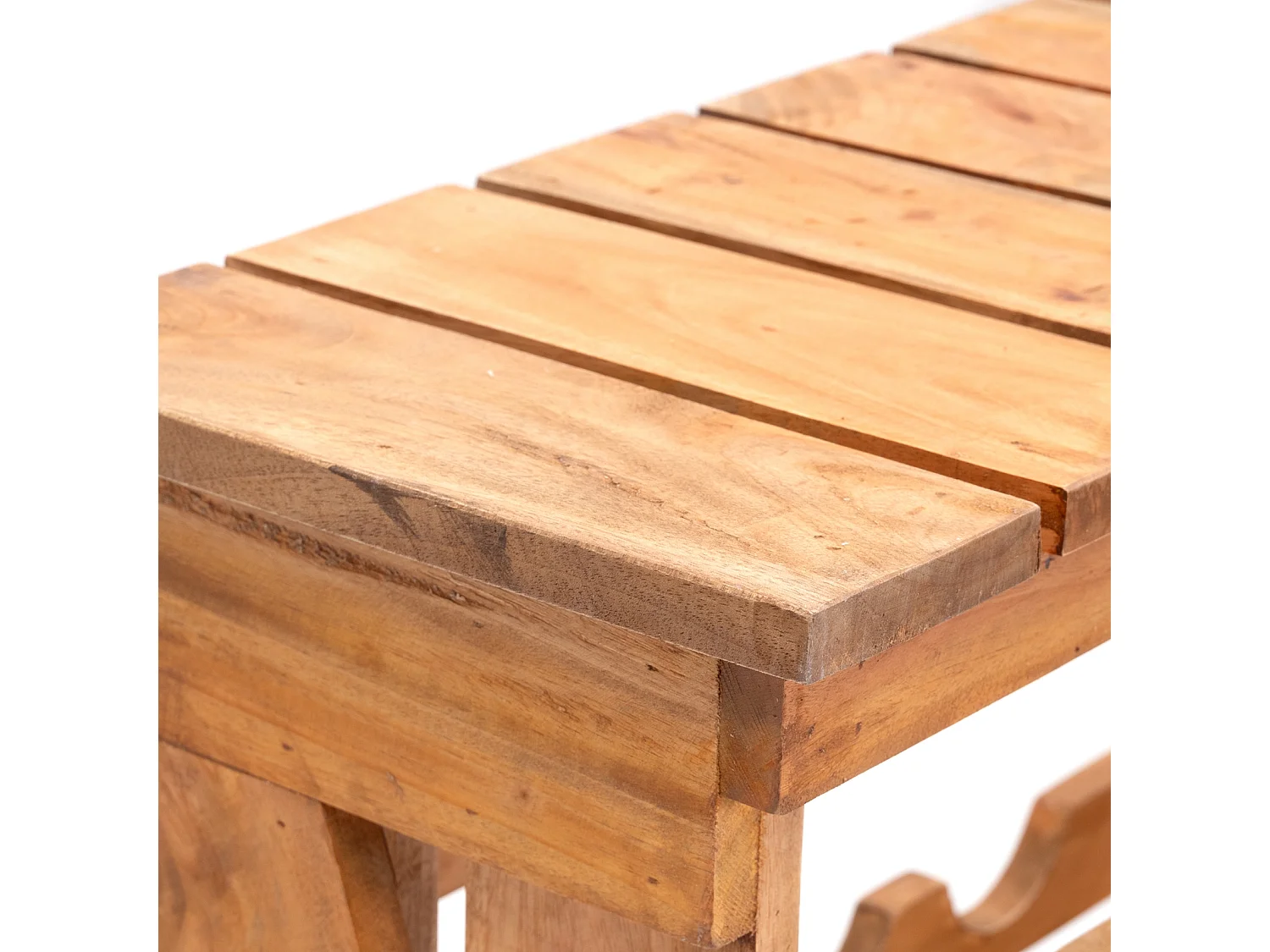 ÉTAGÈRE À BOUTEILLES Séville Bois massif en acajou, pour 12 bouteilles, avec étagère couleurs naturelles