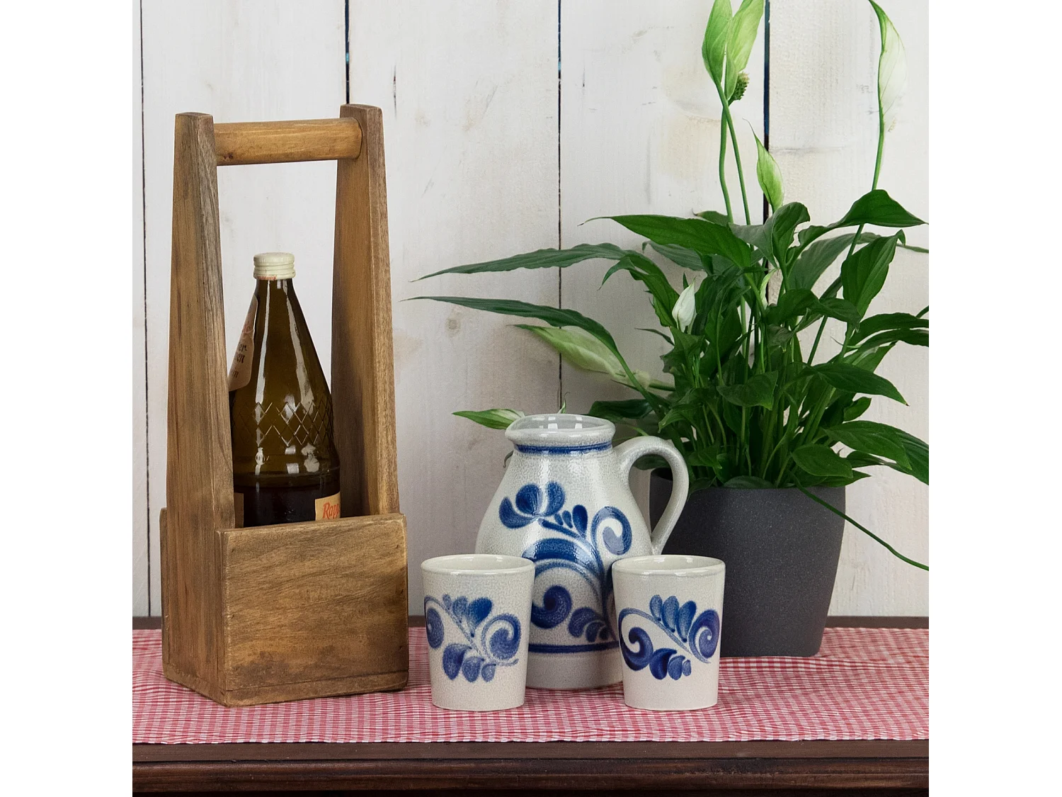 PORTE-BOUTEILLE Porte Bois massif en acajou couleurs naturelles