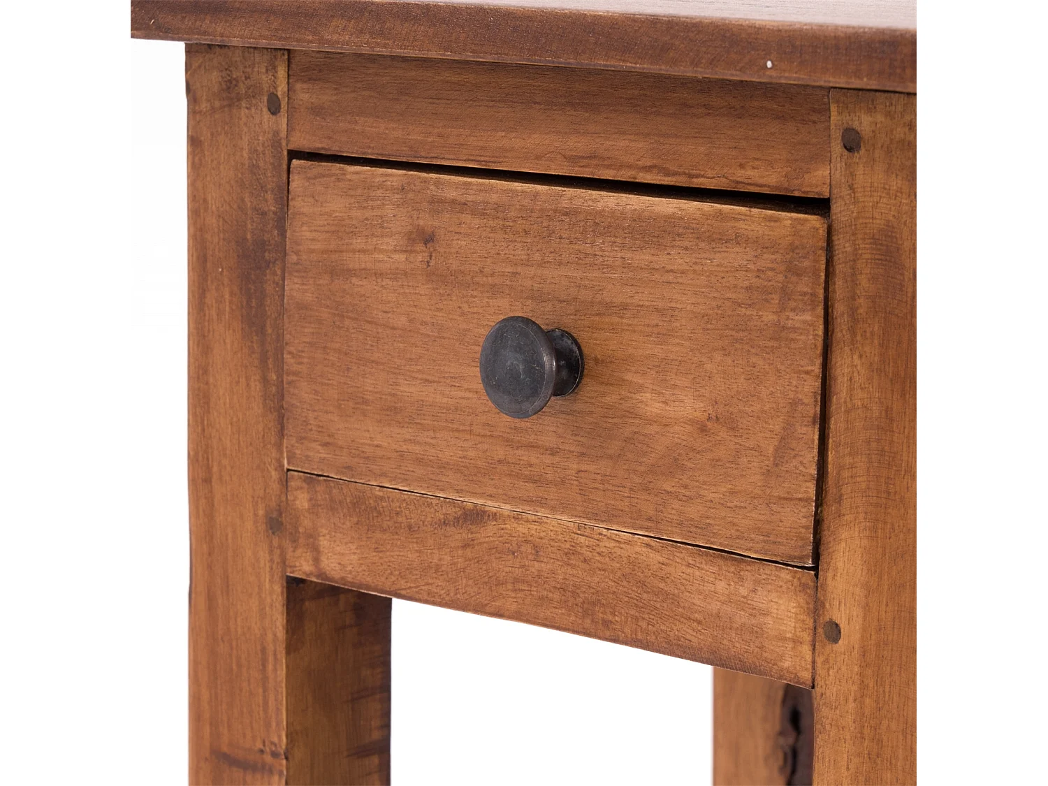 TABLE DE TÉLÉPHONE NAPOLÉON 75 Bois massif en acajou, avec tiroir 08 honigfarben gewachst