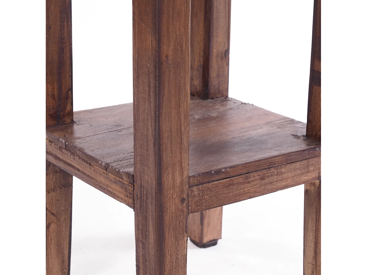 TABLE DE TÉLÉPHONE NAPOLÉON 75 Bois massif en acajou, avec tiroir 02 hellbraun