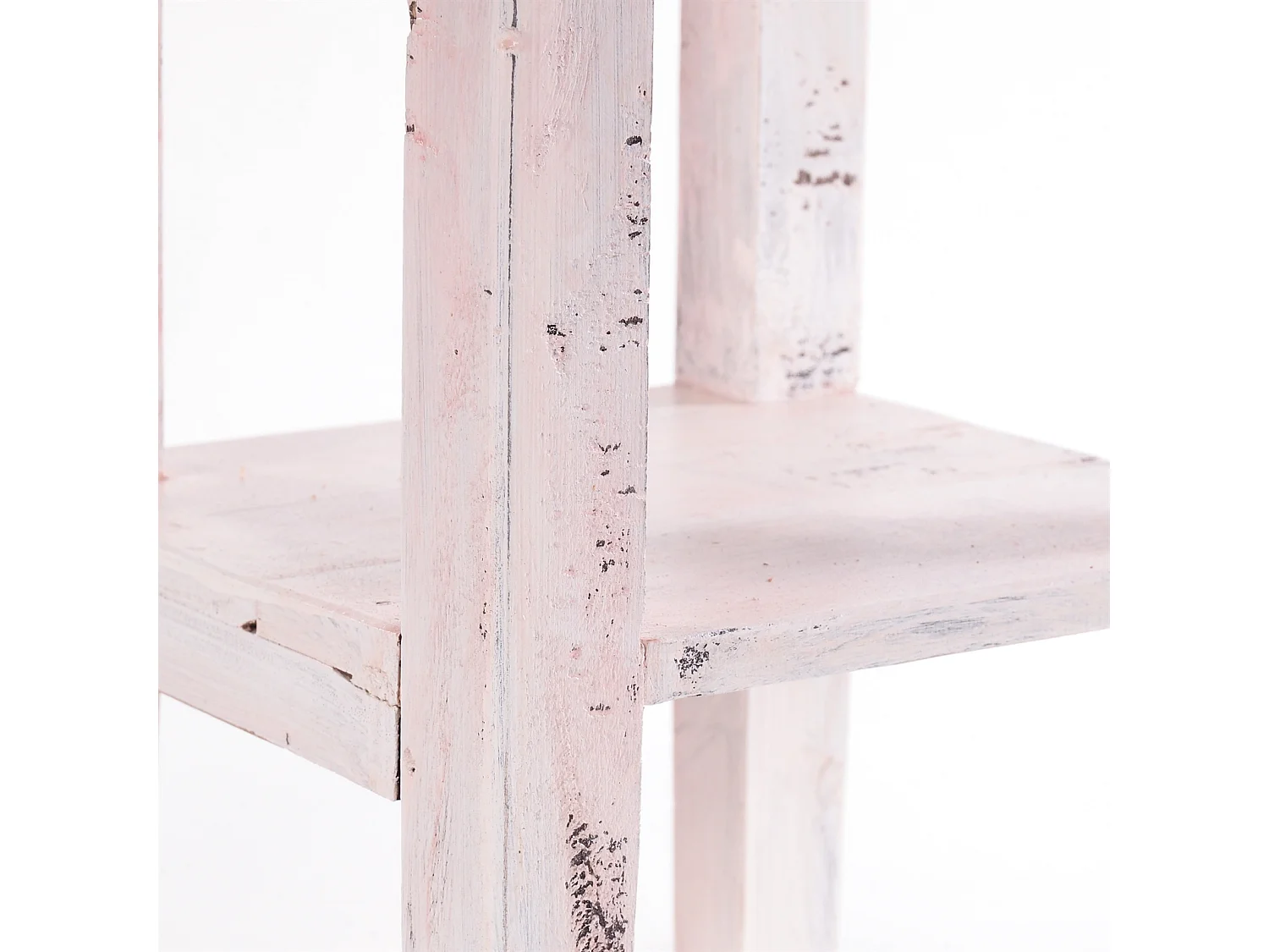 TABLE DE TÉLÉPHONE NAPOLÉON 75 Bois massif en acajou, avec tiroir 05 weiß-natur