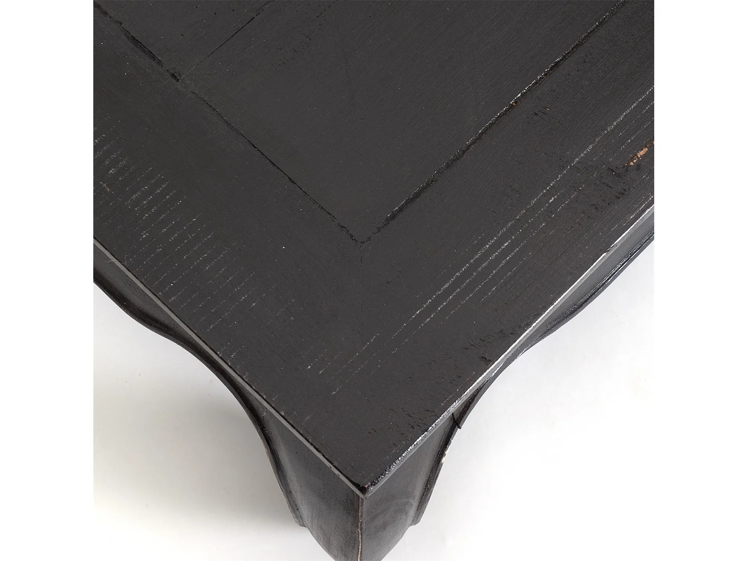 TABLE À OPIUM EST 80 Bois massif en acajou 09 voodoo - schwarz