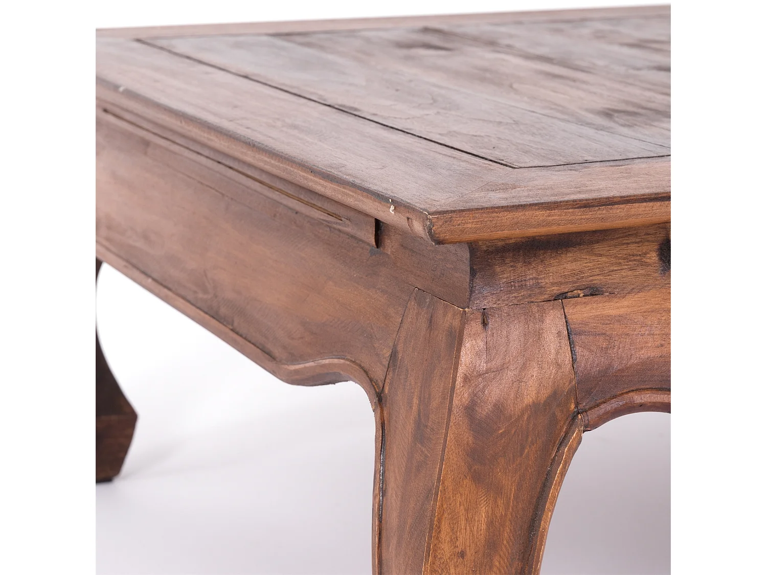 OPIUMTISCH EAST 80 Mahagoni Massivholz 02 hellbraun