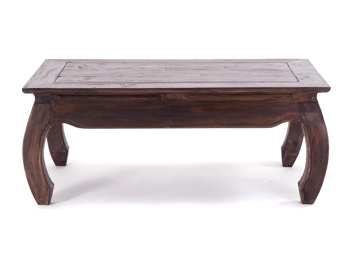 TABLE À OPIUM EST 100 Bois de recyclage massif en acajou 03 dunkelbraun