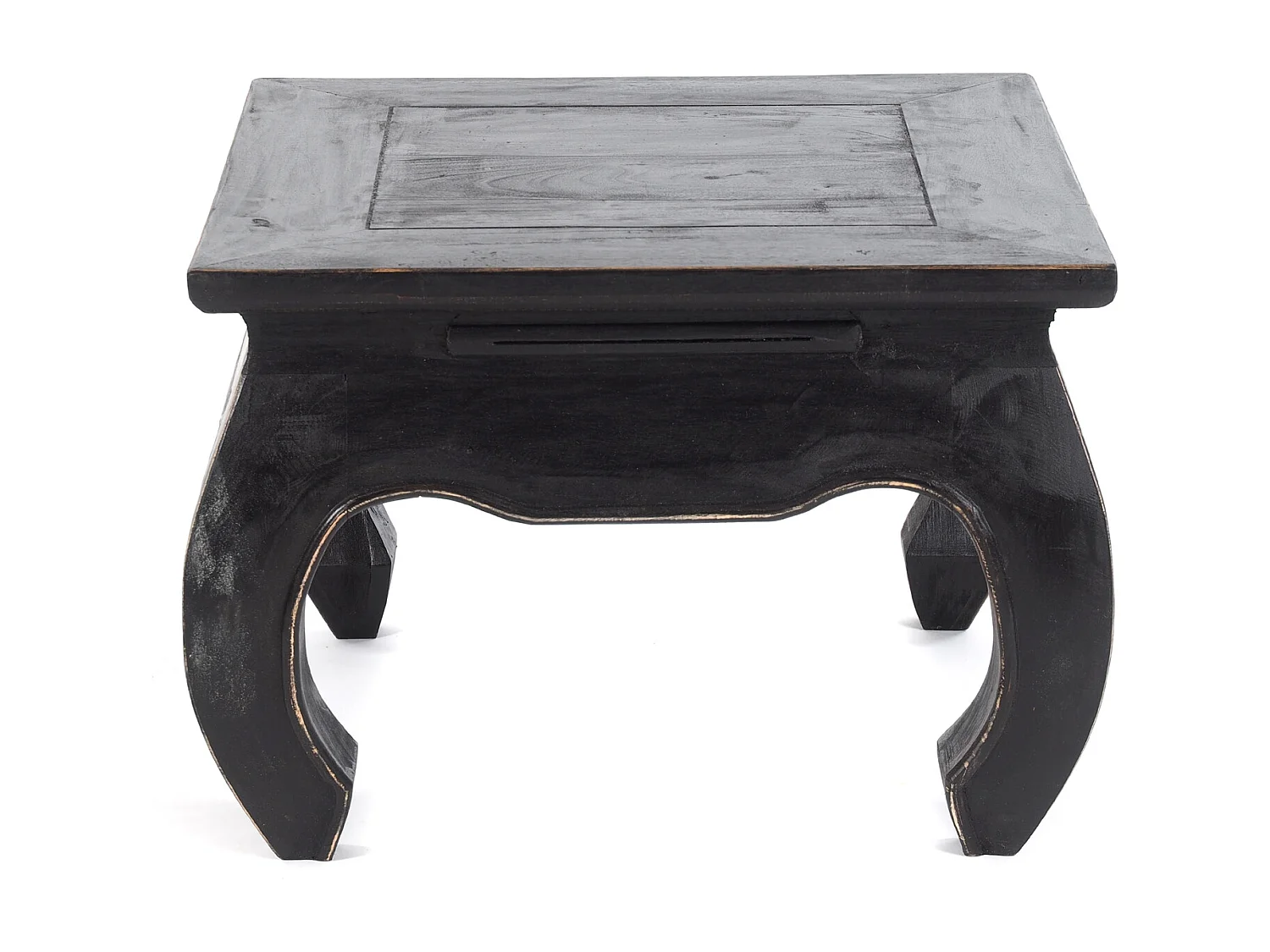 TABLE À OPIUM MAHA 50 Bois massif en acajou 09 voodoo - schwarz