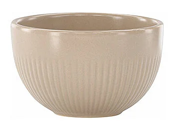 Bougeoir Design en Céramique "Posh" 9cm Beige