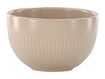 Bougeoir Design en Céramique "Posh" 9cm Beige