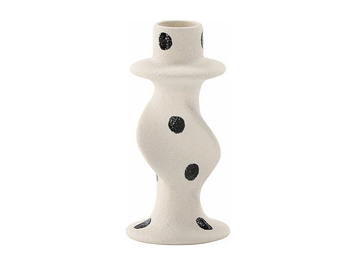 Glory kandelaar wit.