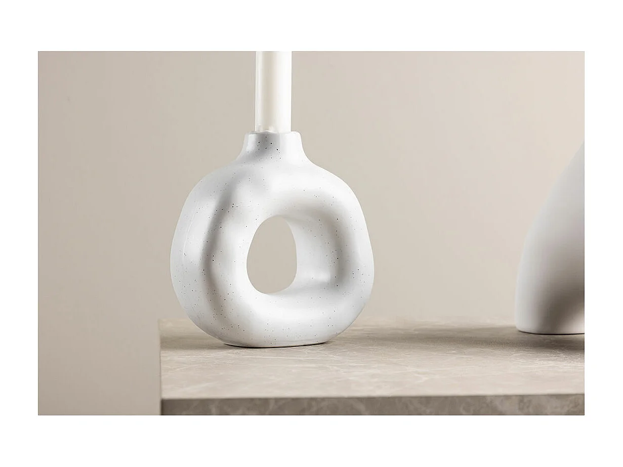 Judi Kerzenständer weiß.