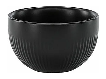 Bougeoir Design en Céramique "Posh" 9cm Noir