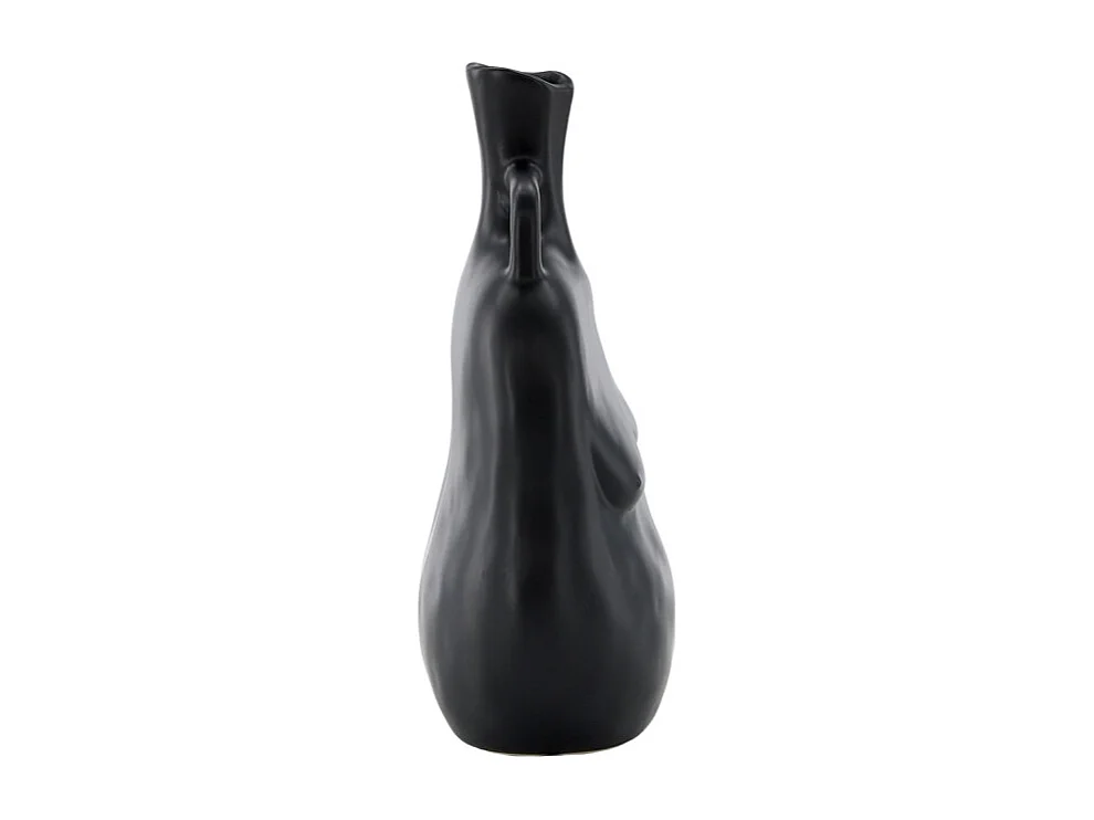 Vase Buste en Céramique "Conta" 25cm Noir